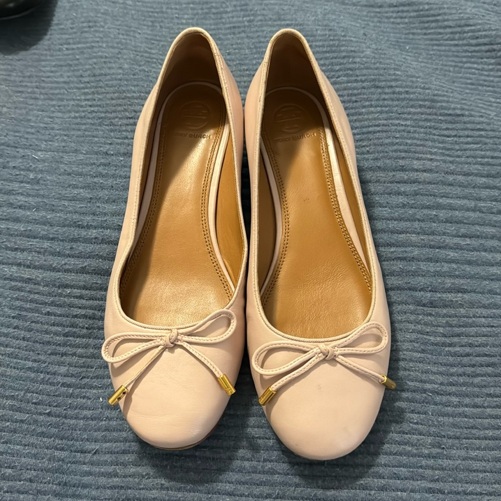 Tory Burch Ballet Small Heels, size 9